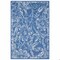 Homeroots 4 x 6 ft. Blue & Ivory Floral Vines Area Rug 385844 - alternate 1